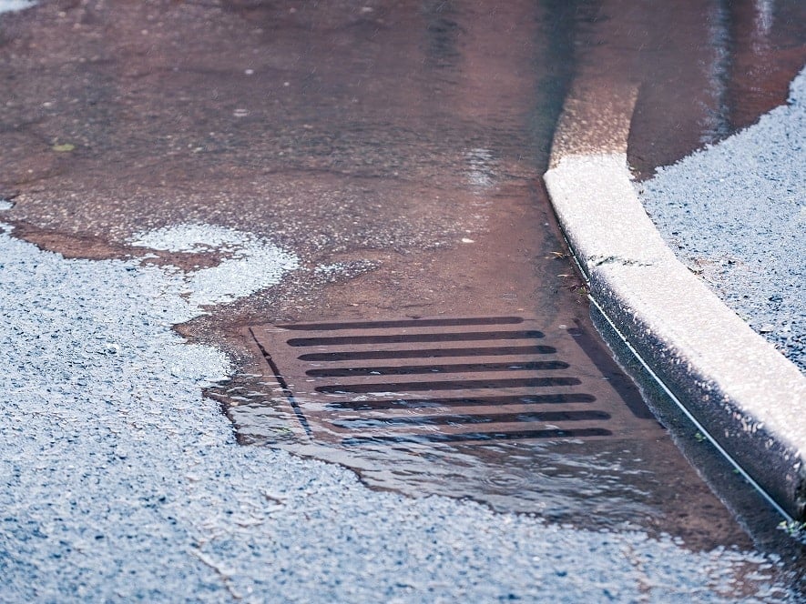 drain in street