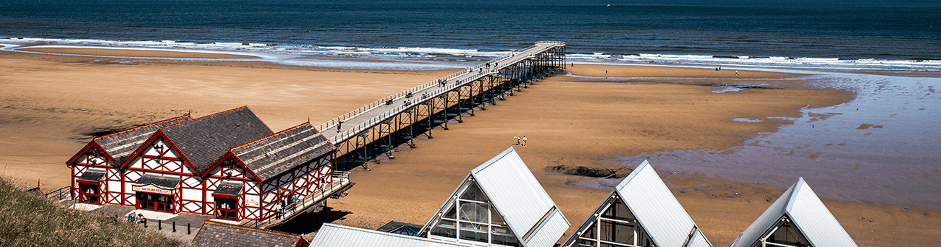 Saltburn beach