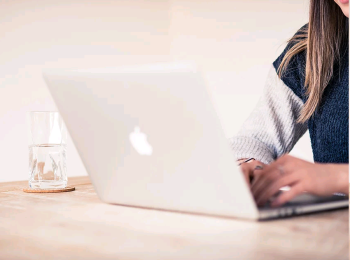 Woman on laptop