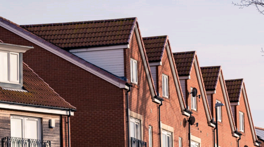 Street of houses