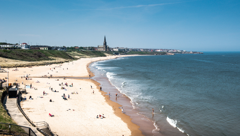 Tynemouth beach