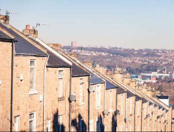 row of terraced houses