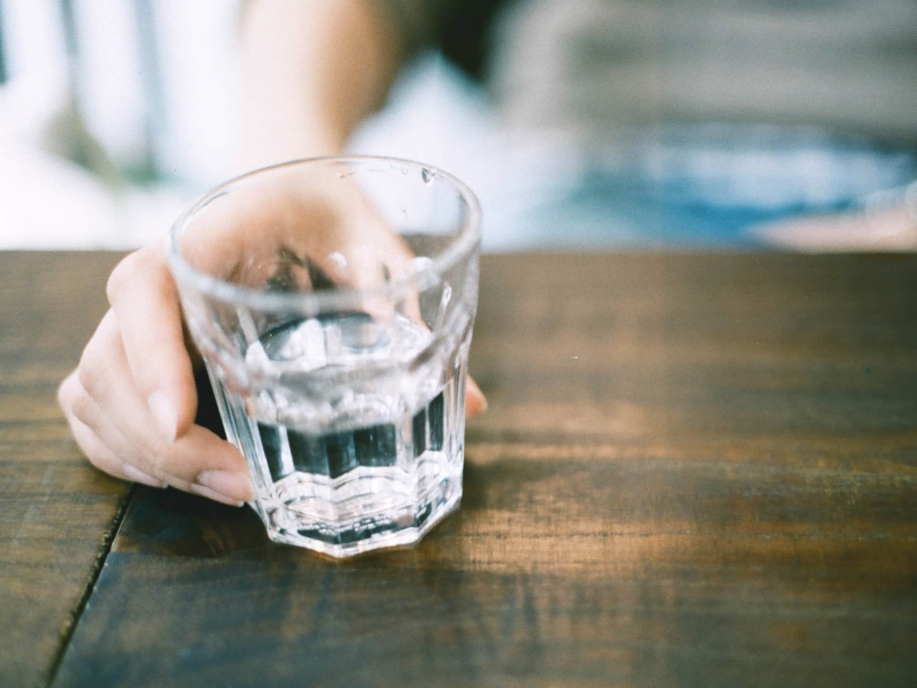 Glass of water